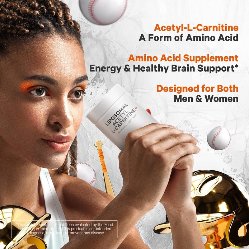 Codeage Liposomal AcetylLCarnitine Supplement  500 mg AcetylLCarnitine per Serving  3Month Supply Liposomal Delivery  Alcar Supplement  LCarnitine  NonGMO GlutenFree 90 Capsules - Image 4
