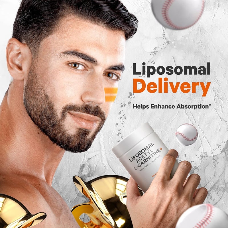 Codeage Liposomal AcetylLCarnitine Supplement  500 mg AcetylLCarnitine per Serving  3Month Supply Liposomal Delivery  Alcar Supplement  LCarnitine  NonGMO GlutenFree 90 Capsules - Image 5