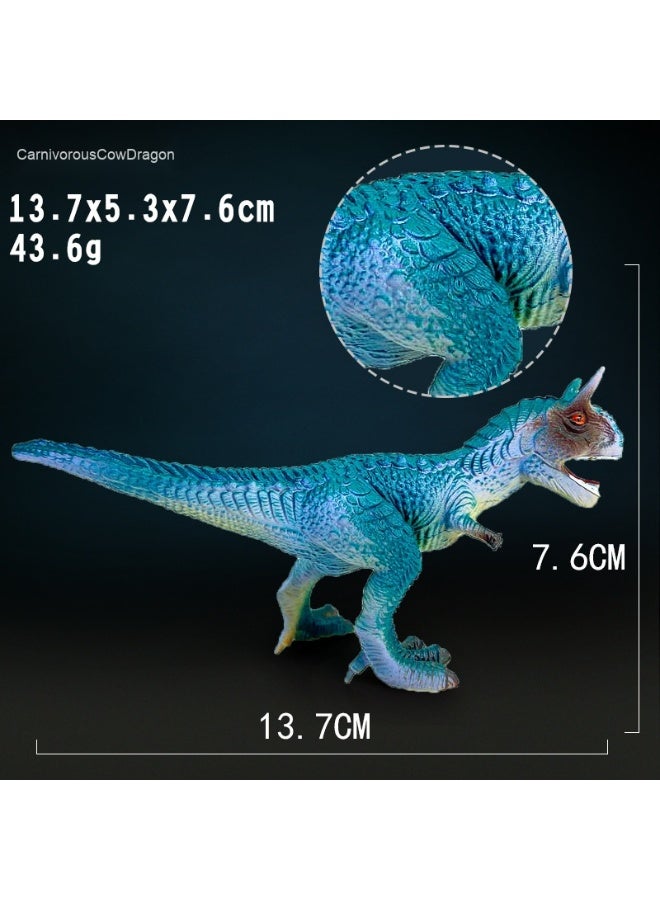 NIBEMINENT Jurassic Realistic Carnotaurus Dinosaur Model Toy