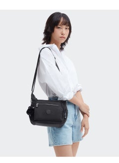 kipling Gabbie Small Crossbody Bag with multiple compartments Black Noir  - Image 2