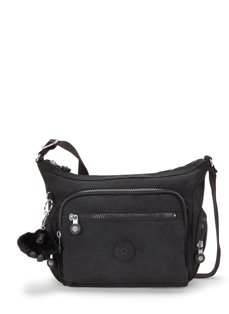 kipling - Gabbie Small Crossbody Bag with multiple compartments Black Noir - Image 1