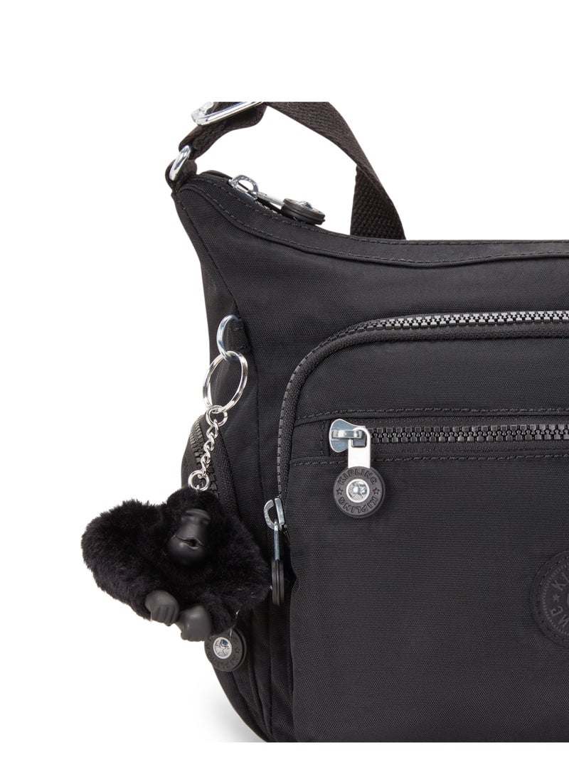 kipling - Gabbie Small Crossbody Bag with multiple compartments Black Noir - Image 1