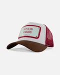 جون هاتر White/Brown/Red