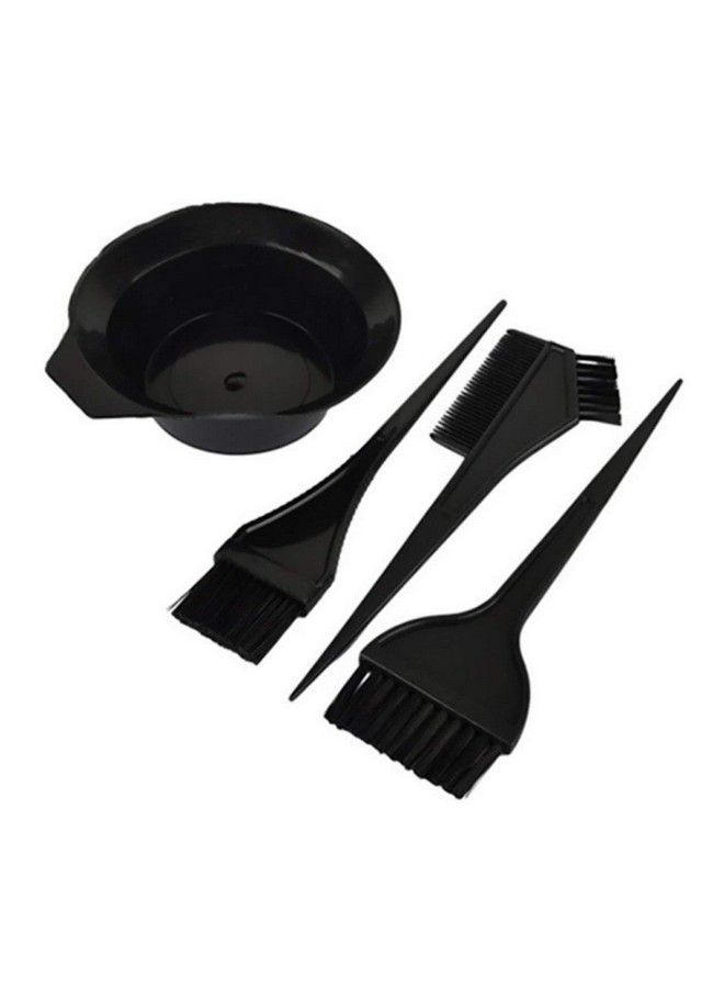 ZEBEX Women's Professional Use Hair Coloring Dyeing Kit Brush with Bowl, Eyebrow Hair Remover | Black - Image 2