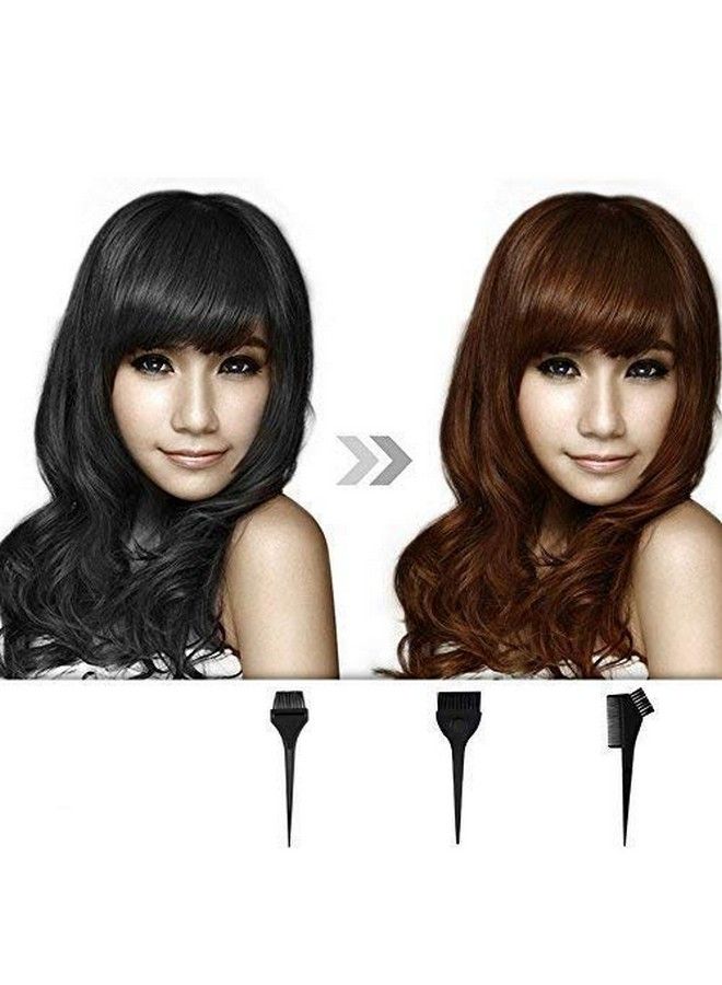 ZEBEX Women's Professional Use Hair Coloring Dyeing Kit Brush with Bowl, Eyebrow Hair Remover | Black - Image 3