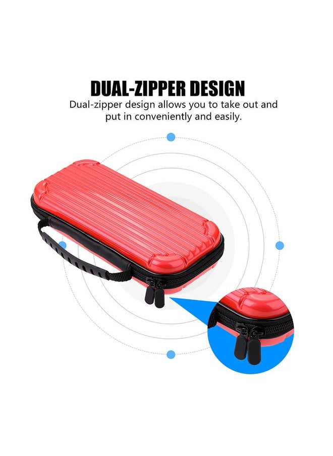 Anti‑impact Console Bag Dual‑zipper Console Carrying Case for Switch ‑ Red - pzsku/ZF264FADEE0B47C7814B8Z/45/_/1726479786/eccd3d66-085b-41a3-92e0-0d15a40da227