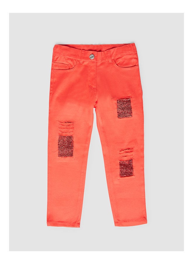 milou - Plain Mid-Rise Pants - Image 1