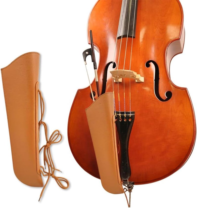 yinfente Double Bass Bow Quiver Leather Bass Bow Holder For Various Bass Bow Durable and Waterproof - Image 3