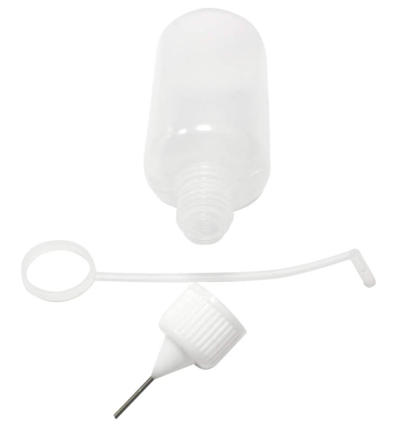 Kang&Chang 20pcs, 30ml, Squeezable Plastic Bottles with Steel Needle Dropper and Childproof Cap, for liquid - Image 3