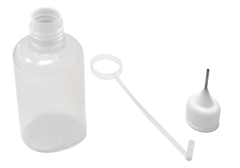 Kang&Chang 20pcs, 30ml, Squeezable Plastic Bottles with Steel Needle Dropper and Childproof Cap, for liquid - Image 4
