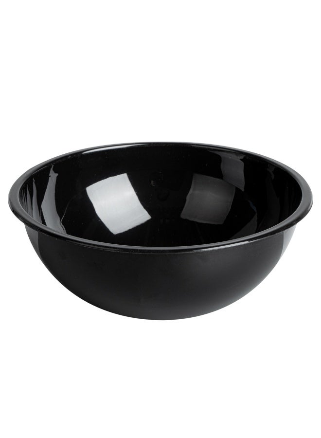 Restaurantware أوعية سلطة بلاستيكية سعة 18 أونصة، 200 وعاء بلاستيكي قابل لإعادة التدوير - disposable، كبير، أوعية بلاستيكية سوداء للوجبات الجاهزة، الأغطية تباع بشكل منفصل، للباستا، والسلطات، وأكثر - Image 1