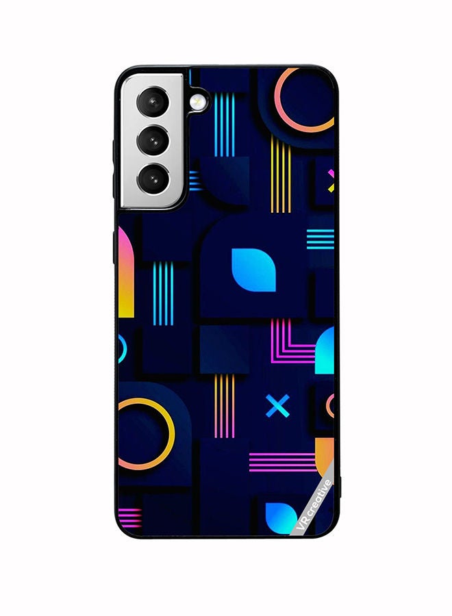 VR CREATIVE Protective Case Cover For Samsung Galaxy S22 5G Texture Design Multicolour - Image 1