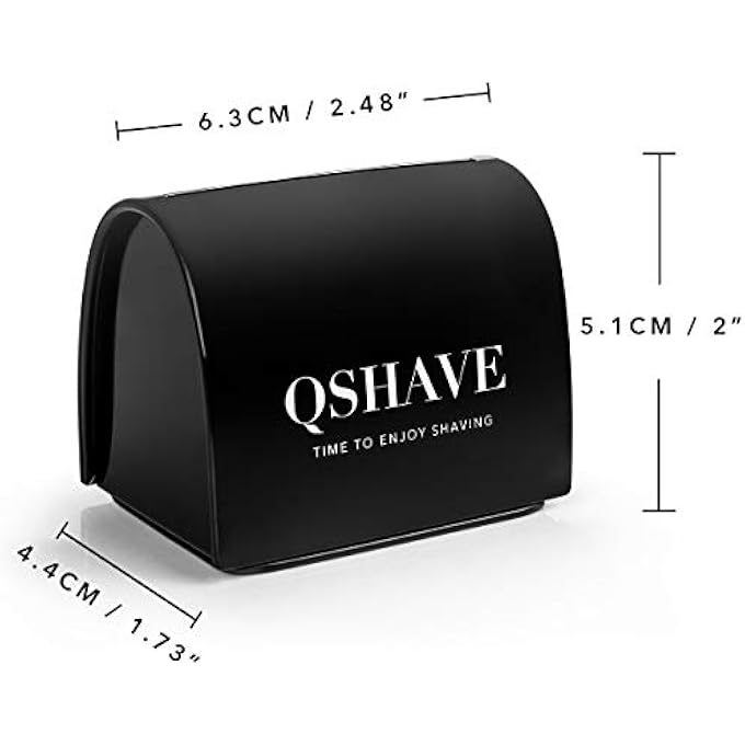 QSHAVE Blade Disposal Case Safe Storage Bank for Used Safety Razor Blades - Image 3