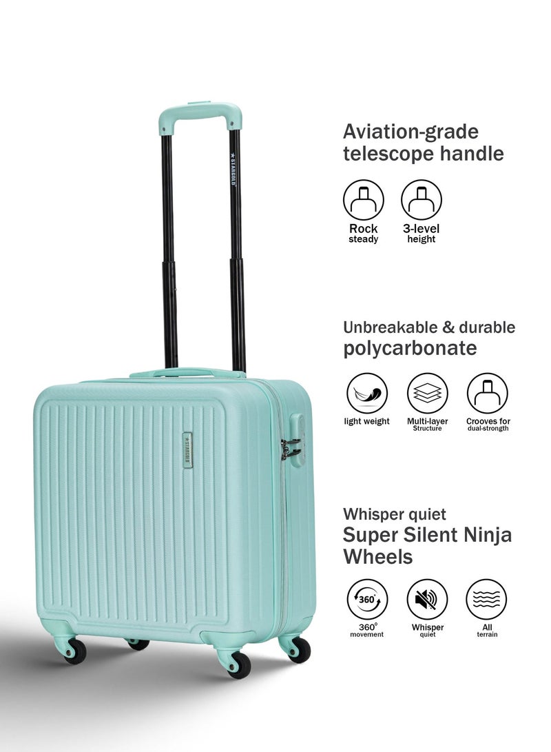 Stargold Single Hardside Spinner 4 Wheels Cabin Trolley Luggage With Number Lock 16 Inches - Image 2