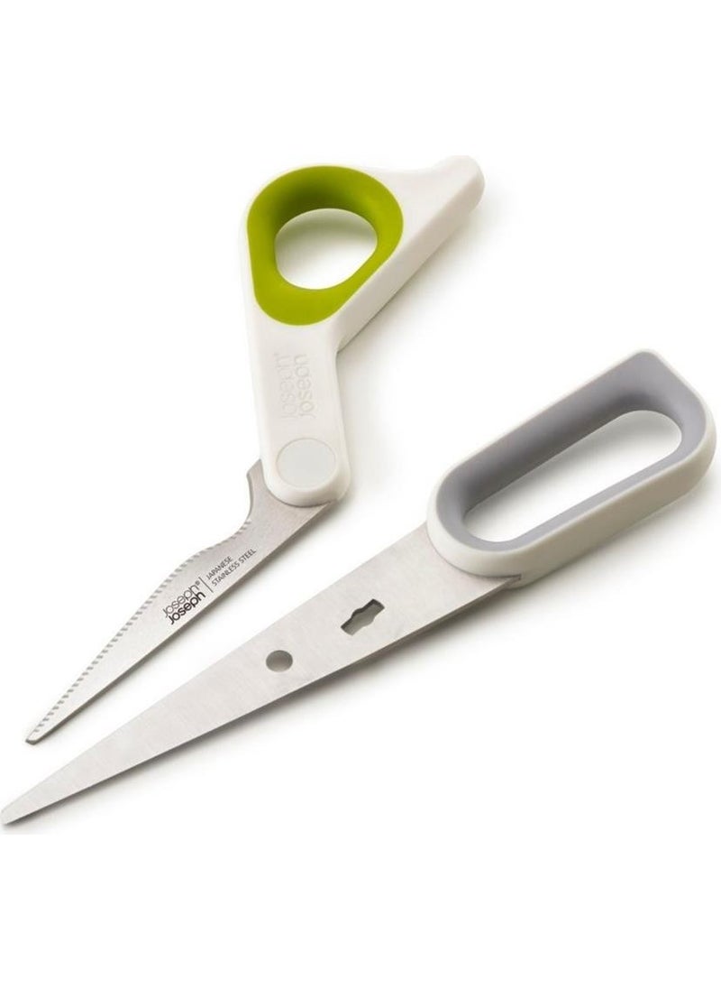 Joseph Joseph PowerGrip Kitchen Scissors with Thumb Rest  - Image 2