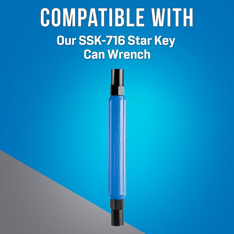 Jonard Tools SSK-60 Slam Lock Star Key for LQ & LB Patterns - Image 5