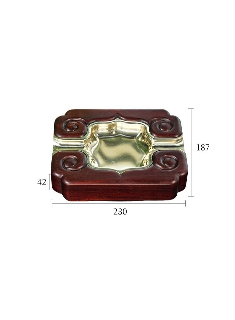 SikarInfuse Nimbus Ashtray | Luxury Handcrafted Hardwood Ashtray - Image 3