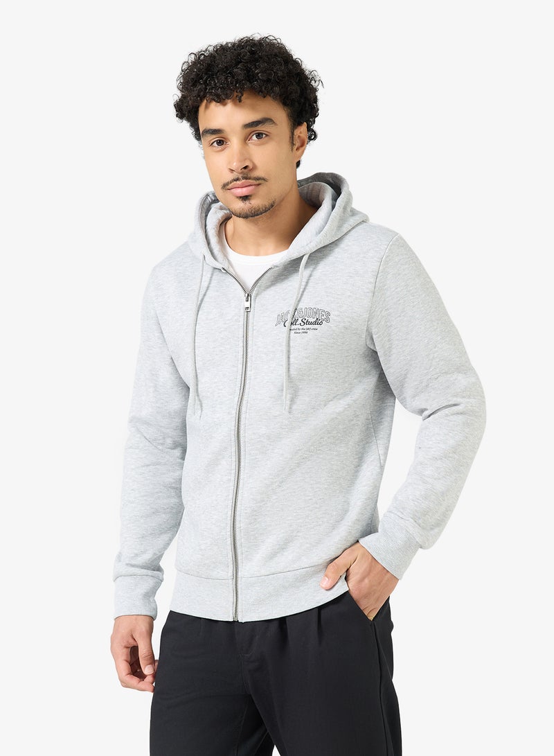JACK & JONES Logo Pullover Hoodie - Image 1