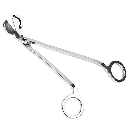 Yoodelife Candle Wick Trimmer, Polished Stainless Steel Wick Clipper Cutter - Reaches Deep Into Candles to Cut Spent Wicks, Allow Cleaner Burn and Prevent Soot Buildup - Image 2