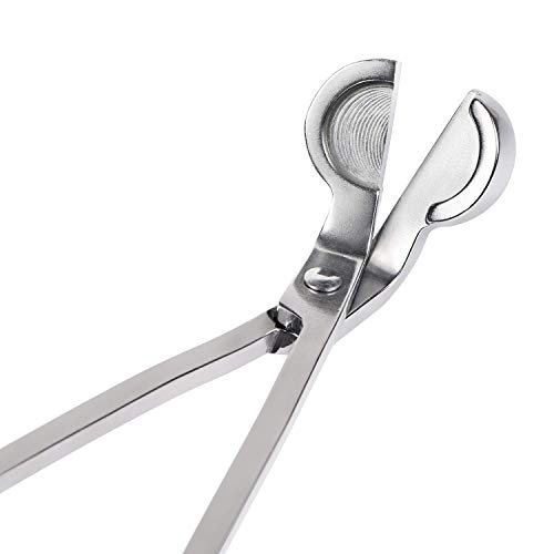 Yoodelife Candle Wick Trimmer, Polished Stainless Steel Wick Clipper Cutter - Reaches Deep Into Candles to Cut Spent Wicks, Allow Cleaner Burn and Prevent Soot Buildup - Image 4
