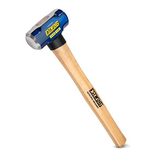 Estwing Sledge Hammer 1.1 Kg, 16" US Hickory Wood Handle | For Heavy demolition work, bending metals etc.| Tough Drop Forged Head | ESH-216W - Image 1