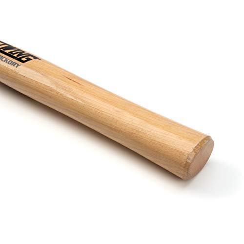 Estwing Sledge Hammer 1.1 Kg, 16" US Hickory Wood Handle | For Heavy demolition work, bending metals etc.| Tough Drop Forged Head | ESH-216W - Image 3