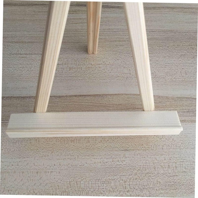 EXCEART 15pcs Mini Triangle Easel Display Stand Durable Wooden Painting Holder for Home Studio Lightweight Desktop Art Easel Students and Beginners - Image 4