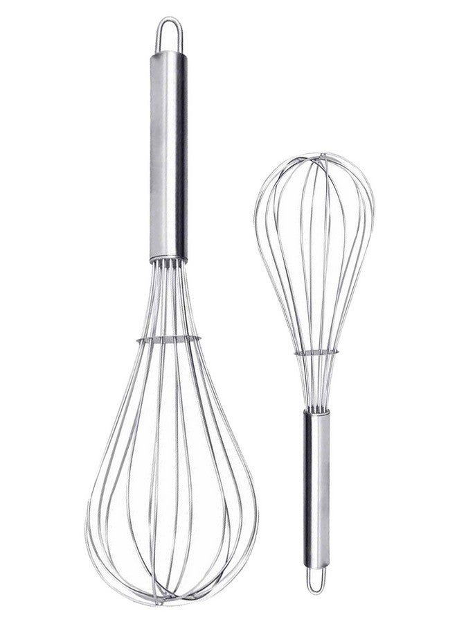 Petals Set of 2 Whisk Combo - 27cm and 20cm - Image 1