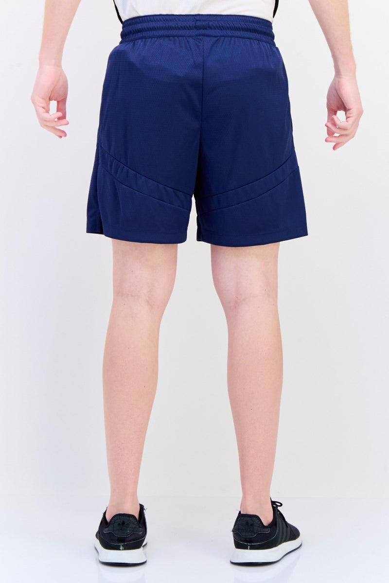 Nike Men Loose Fit Drawstring Training Shorts, Navy  - Image 3