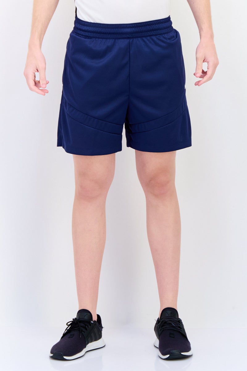 Nike Men Loose Fit Drawstring Training Shorts, Navy  - Image 1