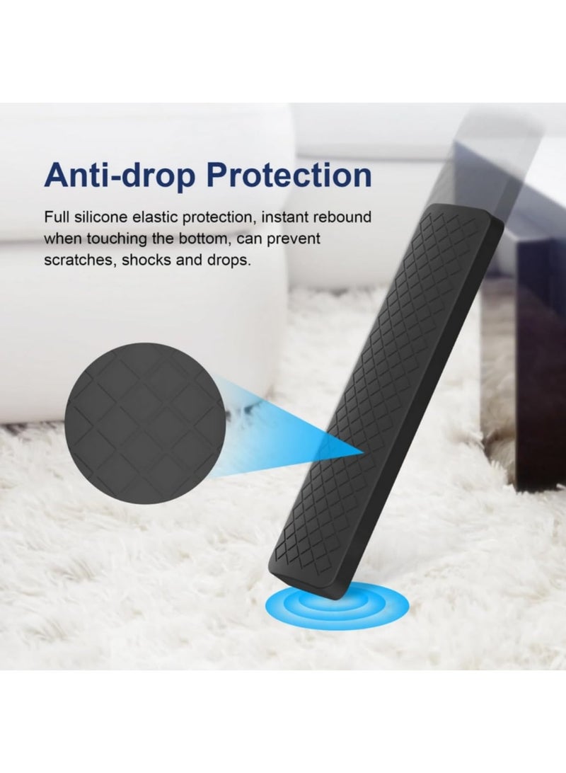 Protective Case For Xiaomi Mi TV Box S 2nd Gen Shockproof Protector Shell For Mi TV Stick Remote Control Replacement Shell (Black) - Image 3