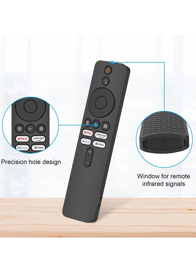 Generic - Protective Case For Xiaomi Mi TV Box S 2nd Gen Shockproof Protector Shell For Mi TV Stick Remote Control Replacement Shell (Black) - Image 1