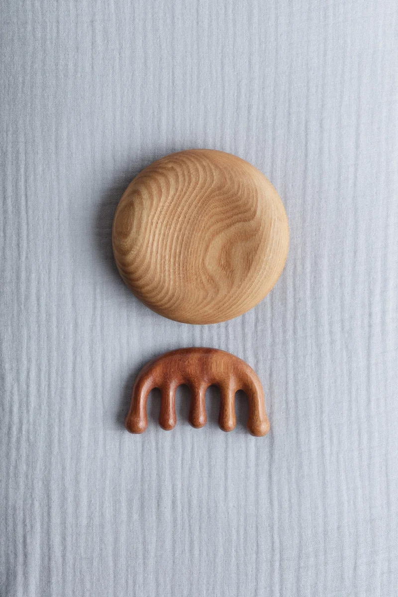 اتش اند ام غطاء وسادة من قطن الموسلين