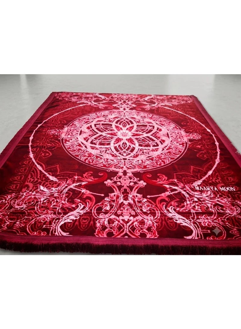 MAARYA MOON BED COVER 4PCS SET KING SIZE SUPER SOFT EMBOSSED - Image 4