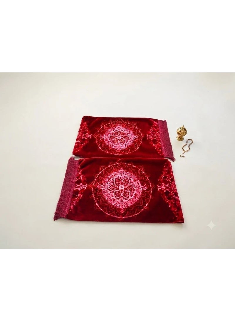 MAARYA MOON BED COVER 4PCS SET KING SIZE SUPER SOFT EMBOSSED - Image 3