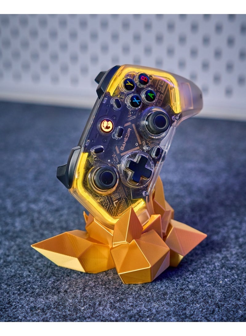 Crystal-Design Controller Stand – Compatible with PS5, Xbox & Gamesir – Durable Plastic Holder - Image 3