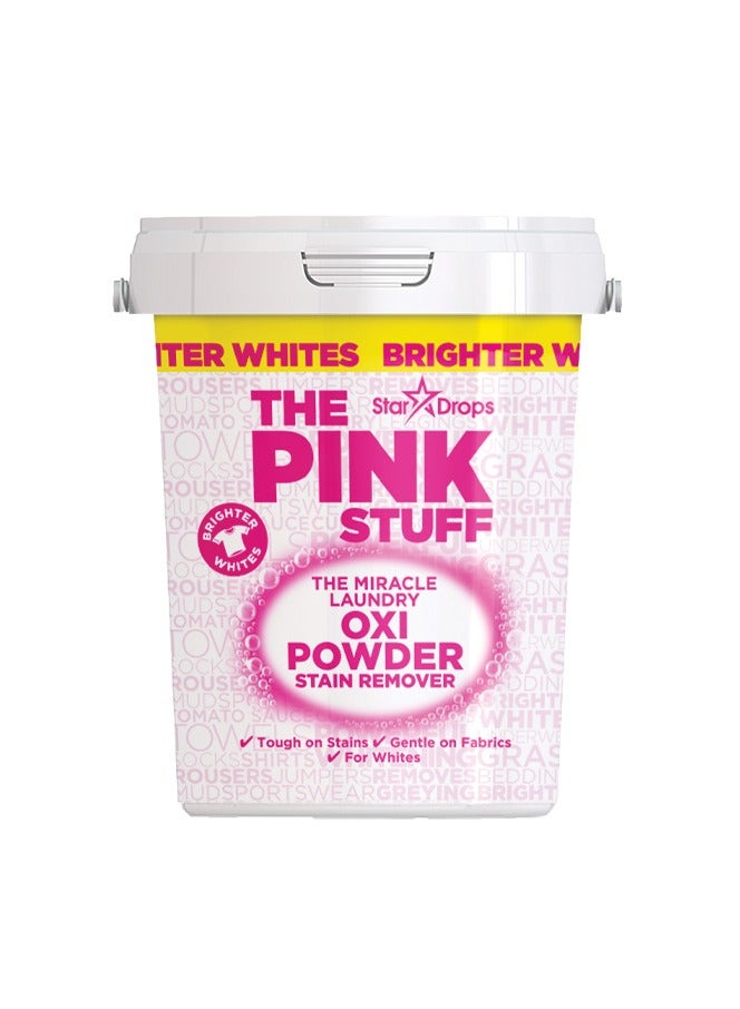 Stardrops Stardrops The Pink Stuff Miracle Laundry Oxi Powder Stain Remover for Whites, 1 kg  - Image 1