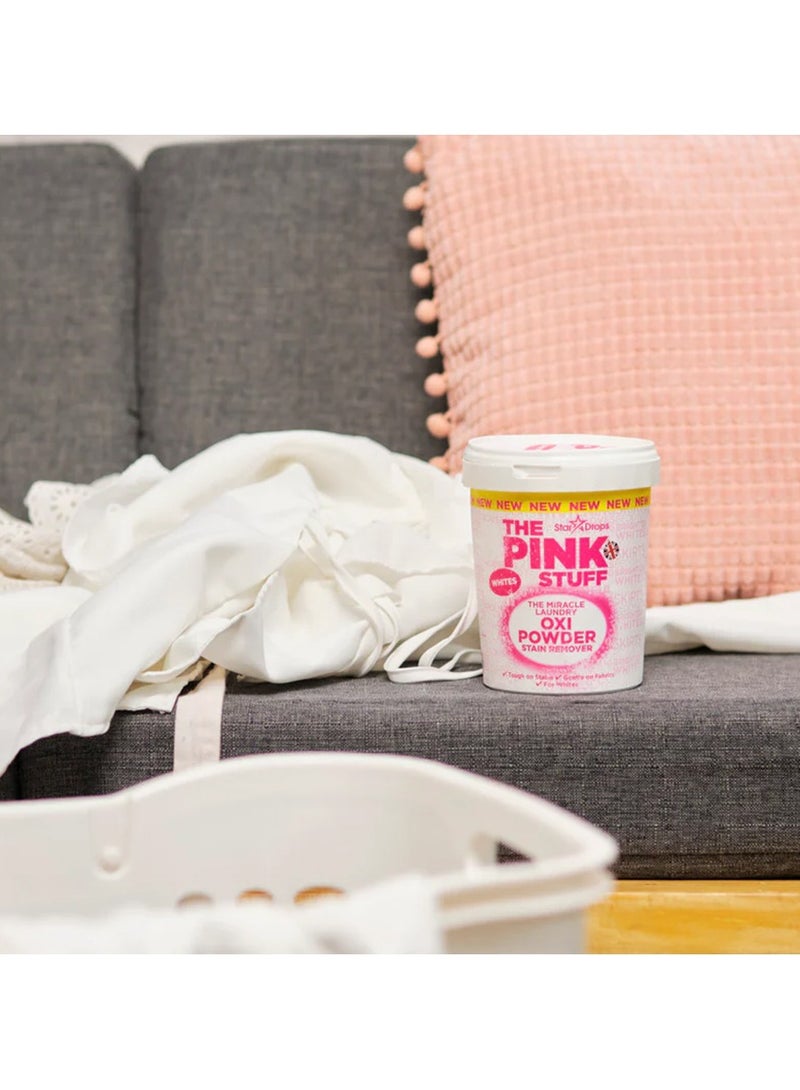 Stardrops Stardrops The Pink Stuff Miracle Laundry Oxi Powder Stain Remover for Whites, 1 kg  - Image 4