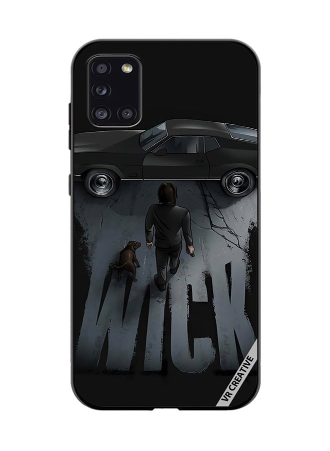 VR CREATIVE Protective Case Cover For Samsung Galaxy A31 John Wick Design Multicolour - Image 1