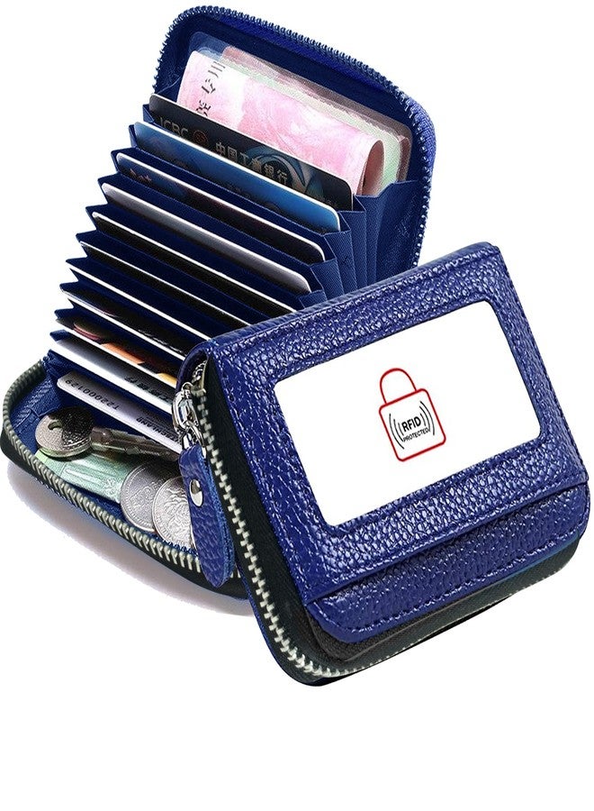GREEN DRAGONFLY PU Leaher Clutches/Women's Wallets/Card Holder for Women,Credit Card Holder Wallet for Women & Girl's(NMB/202306729-Blue) - Image 3