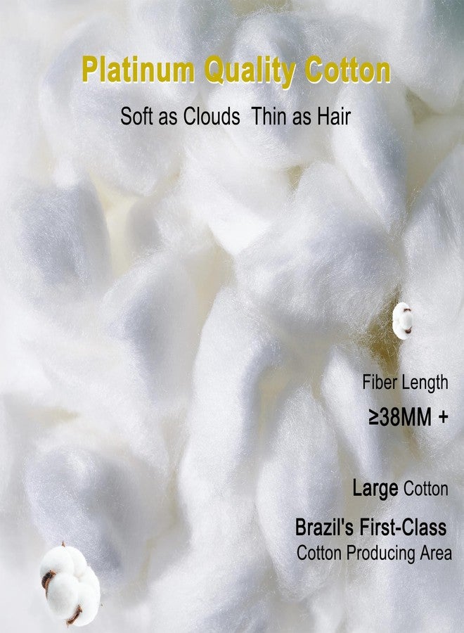 YOUR MOON Fluffy Support Bed Pillow Queen Size, Super Soft Premium Down-Alternative Filling for Sleeping, Luxury Hotel Quality Bed Pillows for Side Sleeper (Gray) - Image 4