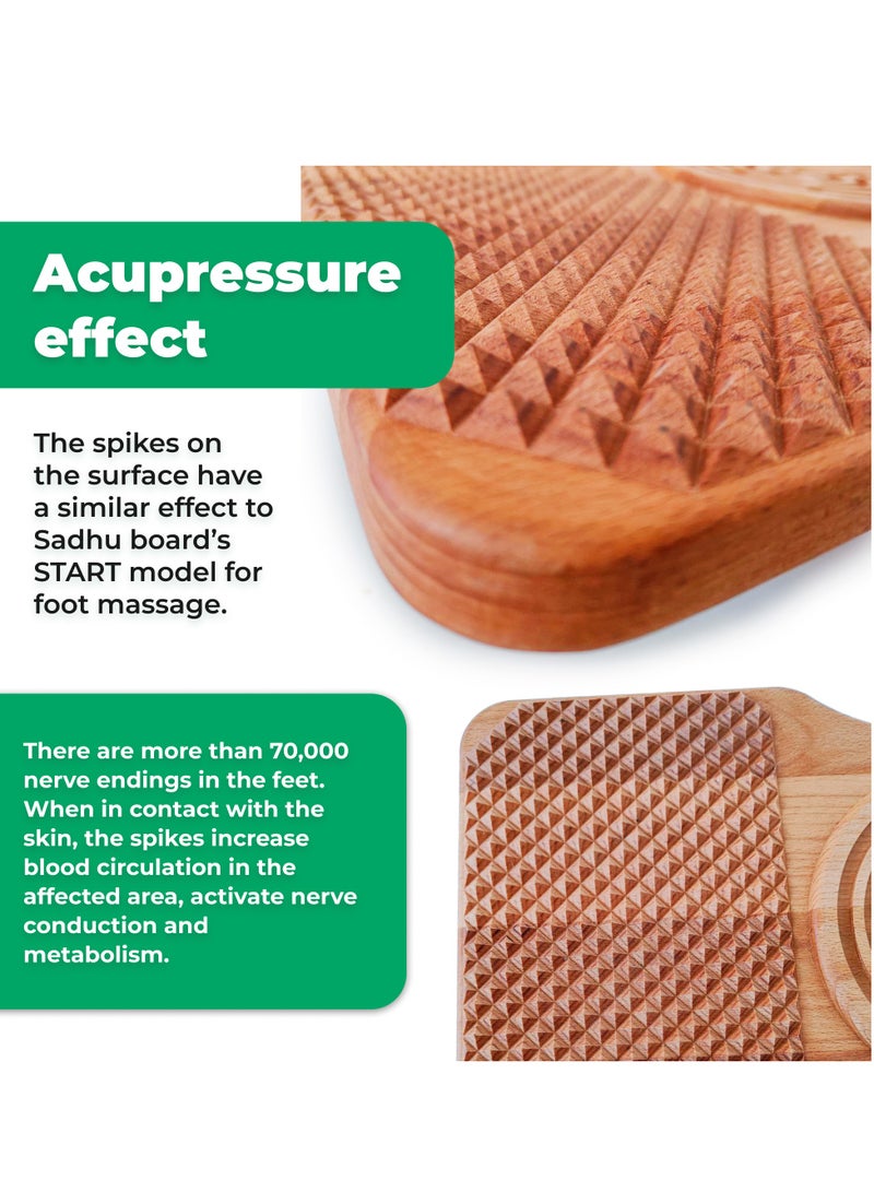 Timbergood Wooden Balance Board – Durable & Versatile Rocker Board for Kids & Adults, Fitness, Yoga & Coordination Training - Image 2