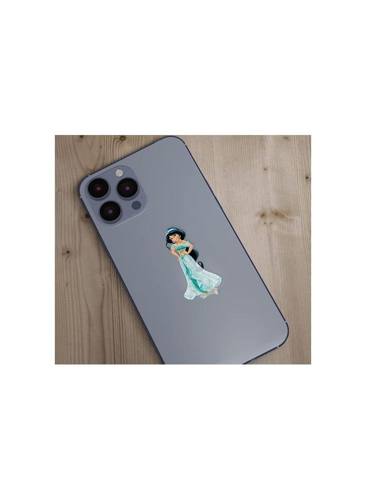 جفتشيوس ملصق جيفتيشوس بتصميم أميرات ديزني للفتيات - ملصق نسخة أميرات ديزني - يحتوي على 12 ملصقاً للاستخدام على السيارات، أجهزة اللابتوب، الهواتف المحمولة، PS4، الدراجات النارية، الحقائب والجدران - حصرياً من سوق مصر. - Image 3