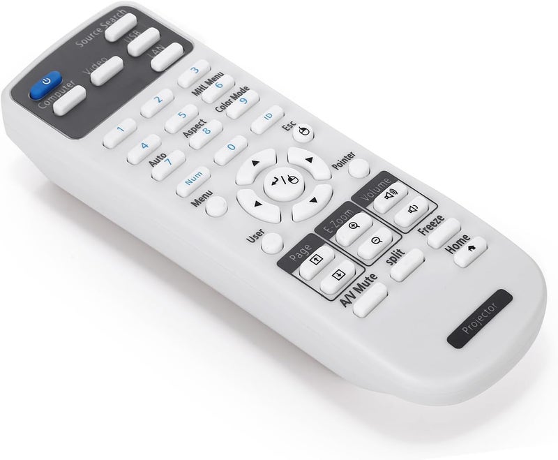 Litance جهاز التحكم عن بعد للبروجيكتور 2173589 لـ Epson BrightLink 675Wi+ 675Wi 680Wi 685Wi+ 685Wi 695Wi+ 695Wi 696Ui 710Ui Home Cinema LS100 PowerLite 670 675W 680 685W 700U (2173589) - Image 5
