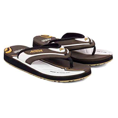 ADDA (LABEL)-OMEGA-02 || Durable & Comfortable || TPR Sole || Lightweight || Fashionable || Super Soft || Outdoor Slipper Flip Flop for Men - Image 2