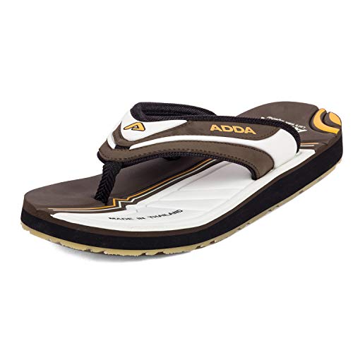 ADDA (LABEL)-OMEGA-02 || Durable & Comfortable || TPR Sole || Lightweight || Fashionable || Super Soft || Outdoor Slipper Flip Flop for Men - Image 3