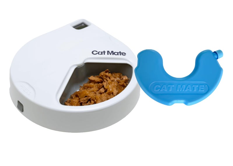 Cat Mate C300 Automatic Digital Pet Feeder for Dogs and Cats BPA and BHT Free with Ice Pack - Image 1