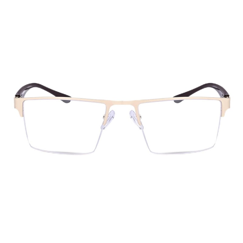 Redex Rectangular Unisex Full Rim Spectical Frame HMC - Image 1