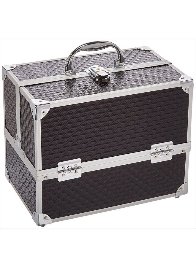 Caboodles Love Struck Six Tray Makeup Train Case, 3.91 Pound - Image 1