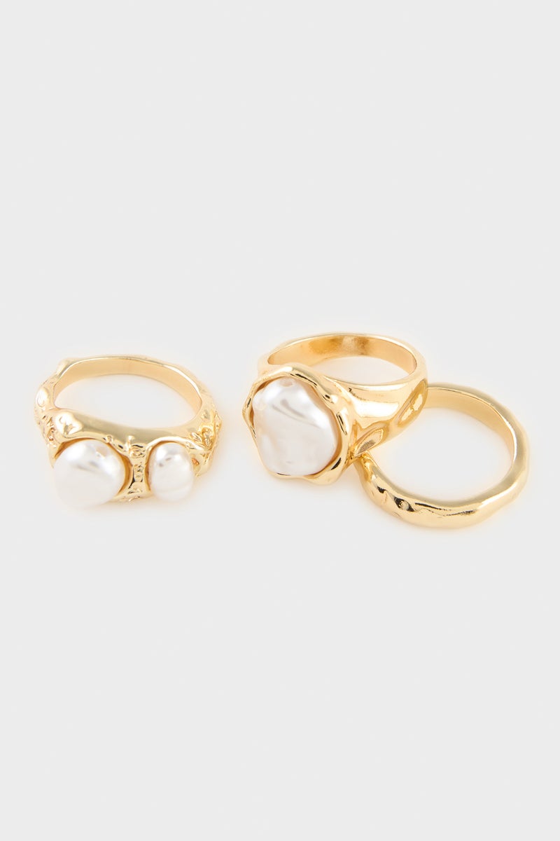 ديفاكتو خاتم حريمي - 3 قطع - Image 2